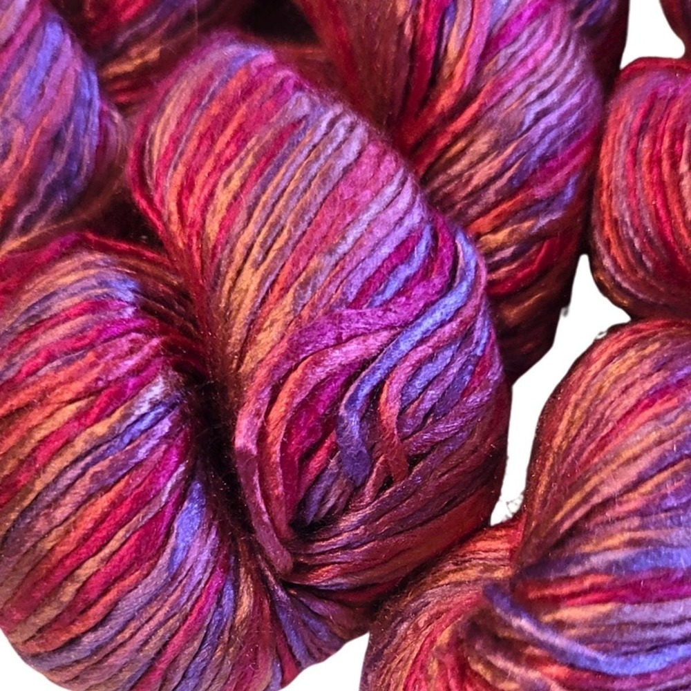 NWT Artyarns Regal Silk Handpainted Red Dawn Yarn